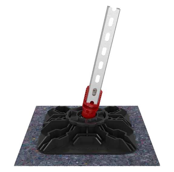 Кровельные опоры fischer: быстрый монтаж и длительный срок службы кровельного пирога